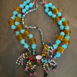 Statement horse necklace from Sumaris